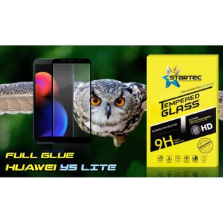 ฟิล์มกระจก Huawei Y5 Lite แบบเต็มจอ ยี่ห้อStartec คุณภาพดี ทัชลื่น ปกป้องหน้าจอได้ดี ทนทาน แข็งแกร่ง ใสชัดเจน