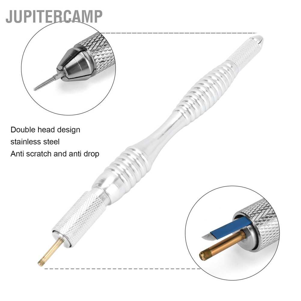 sale-eyebrow-tattoo-pen-double-head-stainless-steel-manual-with-detachable-tip-for-lip-eyeliner-silver