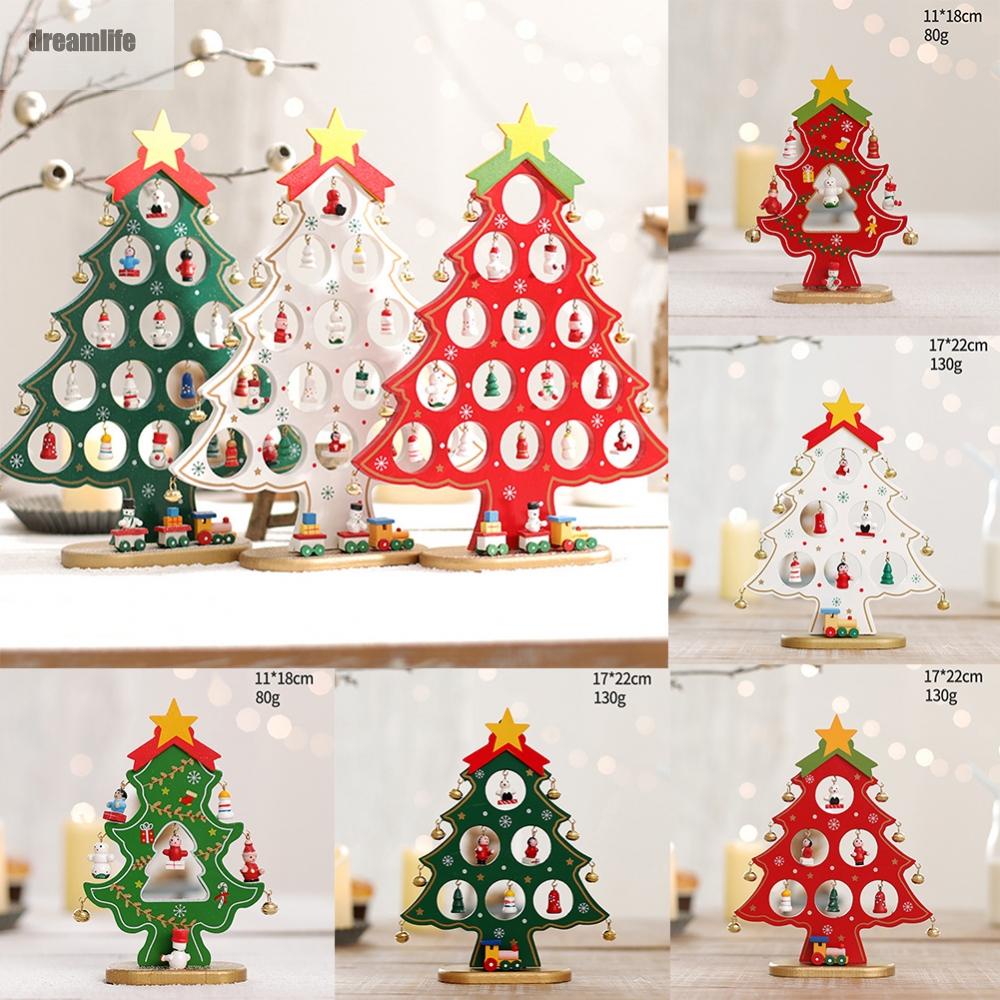 dreamlife-christmas-tree-children-gift-diy-home-ornament-wood-atmosphere-pendant