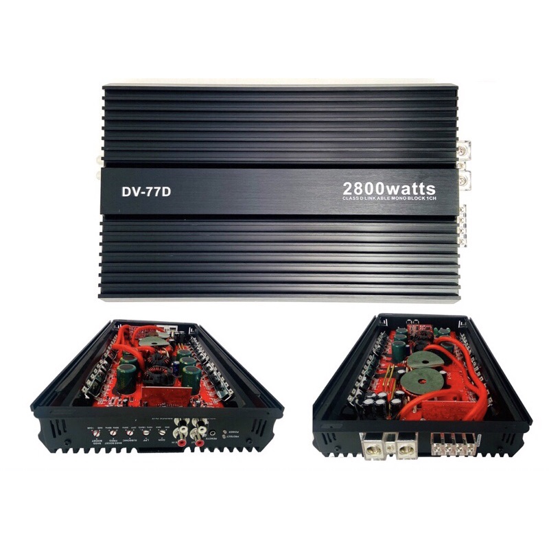 เพาเวอร์แอมป์-david-audio-dv-77d-แอมป์คลาสดีขับซับวูฟเฟอร์-10-12-นิ้วเหล็กหล่อแม่เหล็ก2-ก้อน-class-d-1ch