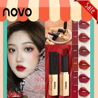 (ของแท้/พร้อมส่งกดเลย) NOVO Lipstick Super Star Lipstick Hot ลิปสติก สไตล์เกาหลี รหัสสินค้า 77045