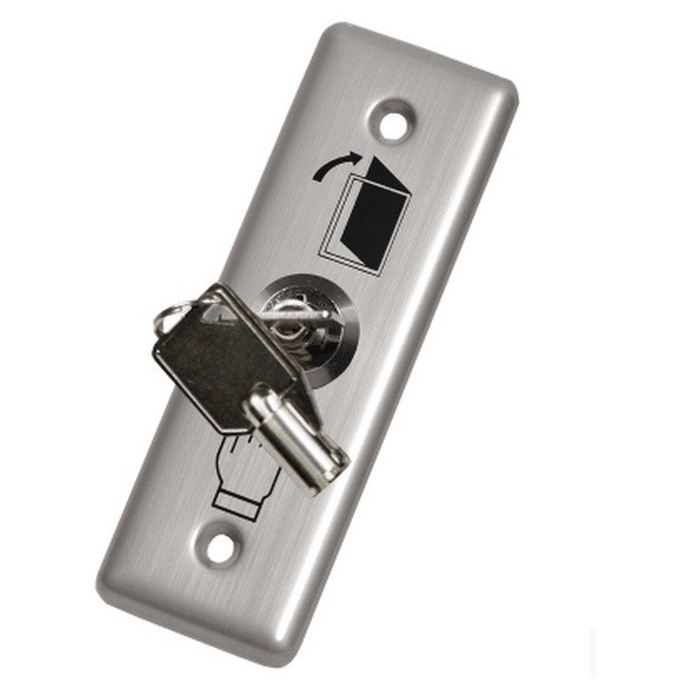 hip-exit-switch-รุ่น-abk801k-key-switch-อลูมิเนียมพร้อมกุญแจแบบไข