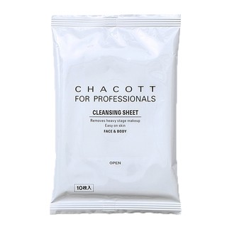 CHACOTT FOR PROFESSIONALS CLEANSING SHEET