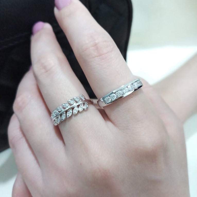 แหวนทองคำขาว-แหวนเพชรเงิน-แหวนมะกอก-แหวนเพชร-cz-ไม่ลอก-ไม่ดำ