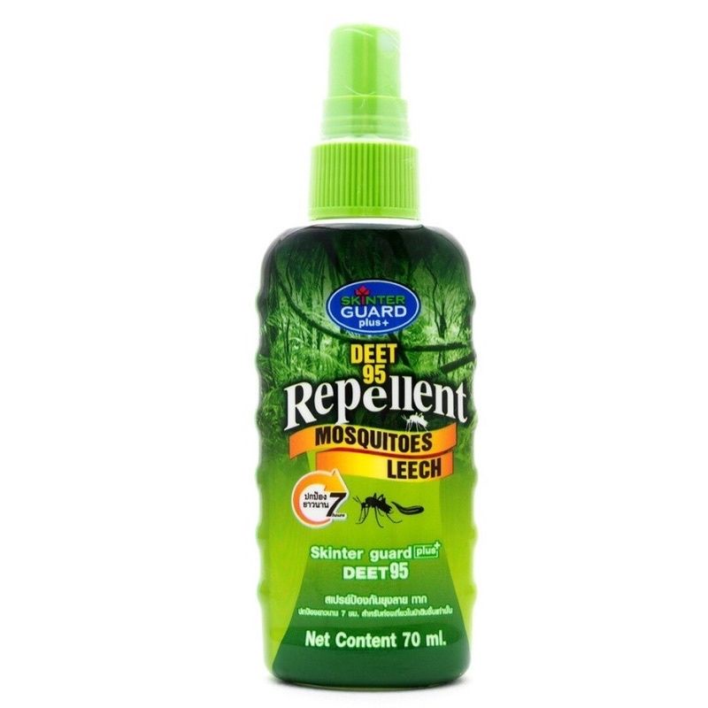 Skinter Guard Plus Deet 50,95 70 ml สกินเตอร์ ดีท 50,95 สเปรย์กันยุง 70 ...