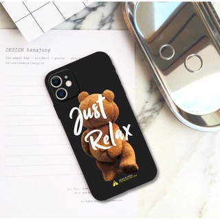 เคสโทรศัพท์มือถือ ซิลิโคนนุ่ม ลายหมีน่ารัก แฟชั่น สําหรับ Iphone 13 mini 14 Pro Xr Xs Max 6s 7 8 Plus 12 Pro 11 Pro Max