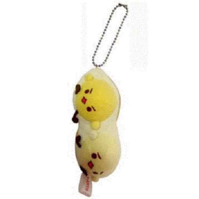 แท้-100-จากญี่ปุ่น-พวงกุญแจ-ถั่ว-peanut-mascot-ball-chain