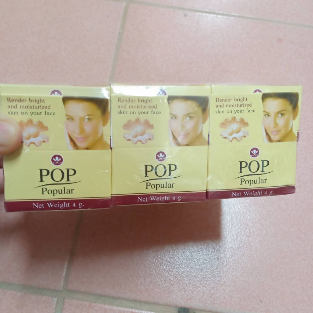 ครีมทาหน้า-pop-popular-pearl-cream-ครีมป๊อบไข่มุก-แพ็ค-12-กล่อง-ครีมไข่มุกบำรุงผิวหน้า