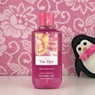 Bath &amp; Body Works Pink Tie Dye Shower Gel / Body Wash 295ml. ของแท้