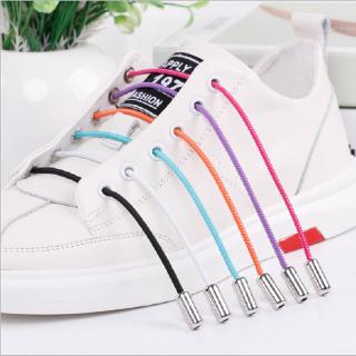 No Tie Shoelaces Lazy Shoelace Unisex  Elastic Silicone Shoelaces อุปกรณ์เสริมสำหรับรองเท้า
