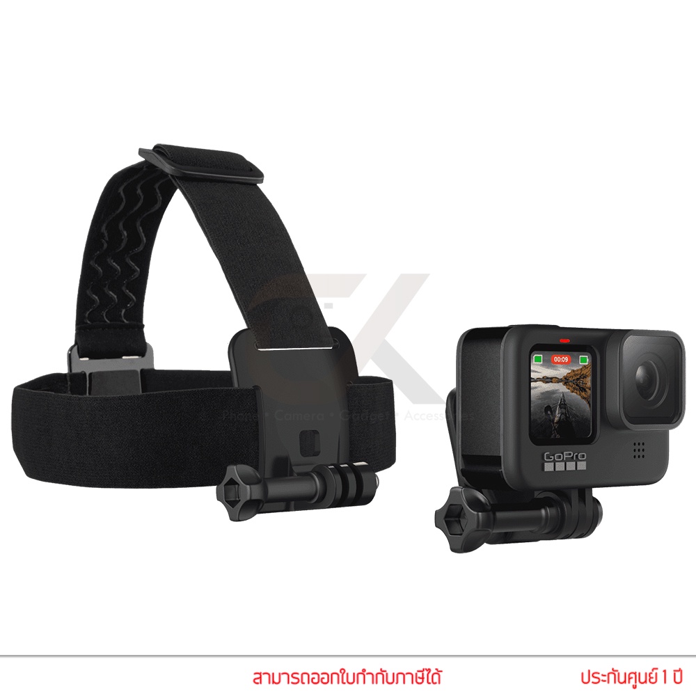 gopro-head-strap-quickclip-สายคาดกล้องติดศรีษะ-คลิปอเนกประสงค์-gopro-accessories-อุปกรณ์เสริมโกโปร-no-box