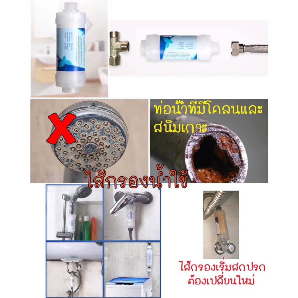 ฟิลเตอร์-กรองน้ำฝักบัว-กรองน้ำประปา-water-filter-ปลอดภัยสำหรับคุณและครอบครัว