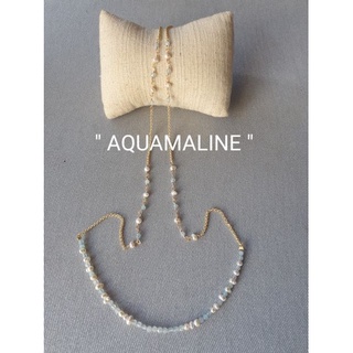 สายคล้องแมส (005) "AQUAMARINE "อความารีน"