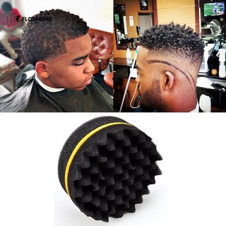 Salon Barber Wave แปรงขนแปรงฟองน้ำสำหรับ Dreads Coil Locs Curl Twist