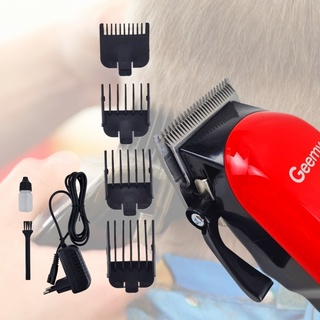 บัตตาเลี่ยน GM-6126 Hair clipper บัตตาเลี่ยนรุ่นไร้สาย ที่ตัดผม กันจอน พร้อมอุปกรณ์ครบชุด หวีรองตัด 4 ชิ้น