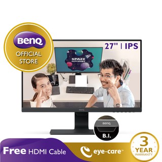 BenQ GW2780 27นิ้ว FHD IPS Brightness Intelligence Eye Care Monitor (จอคอมถนอมสายตา, จอคอมพิวเตอร์27นิ้ว)