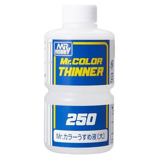 (พร้อมส่ง) ทินเนอร์ MR COLOR THINNER 250ML T103 ทำสีโมเดล