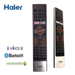 Haier รีโมตคอนโทรลทีวี android HTR-U27E สําหรับ LE50K6600UG LE55K6600UG LE65K6600UG