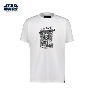 Khaki Bros. - คาคิบรอส - Round neck t-shirt - เสื้อยืดคอกลม - KM21K607 White