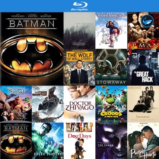 Bluray แผ่นบลูเรย์ Batman (1989) บุรุษรัตติกาล หนังบลูเรย์ ใช้กับ เครื่องเล่นบลูเรย์ blu ray player บูเร blu-ray หนัง