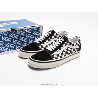 รองเท้าแฟชั่น 🔥Vans Old Skool : checkerboard ใส่ได้ทุกแบบ รุ่นยอดฮิต ติดเทรนตลอดกาล