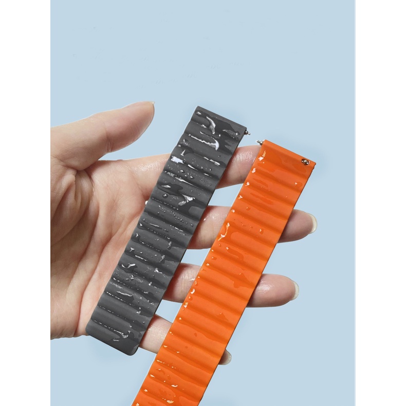 สายรัดซิลิโคน-20มม-สำหรับ-garmin-venu-sq-สายนาฬิกาแม่เหล็ก