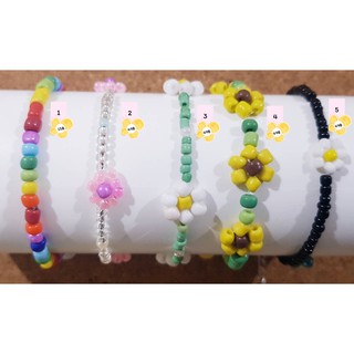 กำไลข้อมือลูกปัดเม็ดทราย
