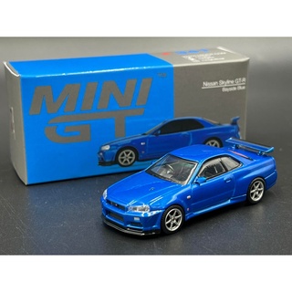 MiniGT / Nissan Skyline GT-R (R34) V-Spec II Bayside Blue