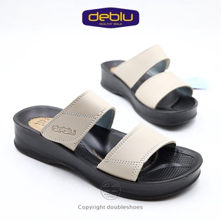 รองเท้าแตะเพื่อสุขภาพ ผู้หญิง Deblu รุ่น L873 สีครีม ไซส์ 36-41