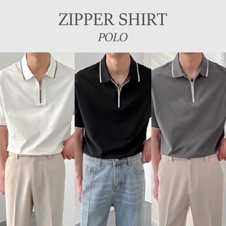 ภาพหน้าปกสินค้าEVERY ZIPPER POLO เสื้อโปโลทรงพอดีตัว ที่เกี่ยวข้อง