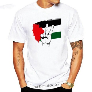 [S-5XL] เสื้อยืดลําลอง คอกลม พิมพ์ลาย Palestine Peace คุณภาพสูง แฟชั่นสําหรับผู้ชาย