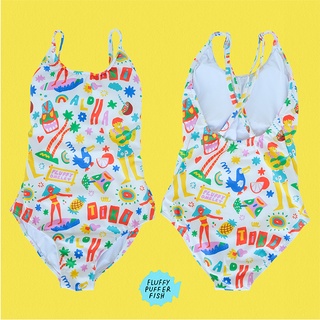 TIKI ONE PIECE SWIMWEAR