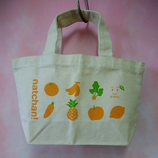 กระเป๋าผ้าผักผลไม้ มีหูหิ้ว ไซส์มินิ#กระเป๋ามือสอง
