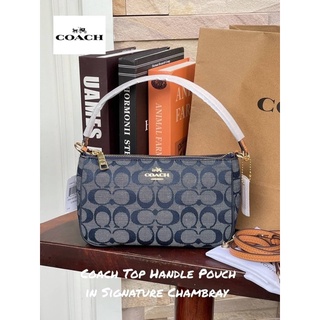 COACH TOP HANDLE POUCH