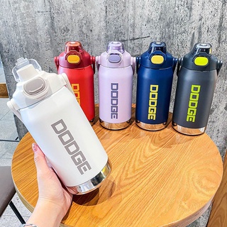 ขวดน้ำ เก็บอุณหภูมิ รุ่น  DODGE  พร้อมหูหิ้ว จับง่าย ถนัดมือ ขนาด 950ML / 1200ml