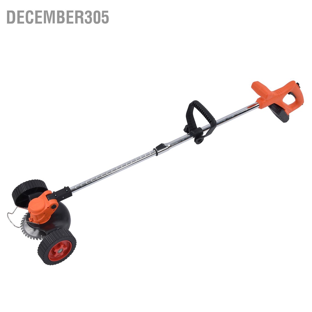 december305-grass-trimmer-powerful-lightweight-3000mah-retractable-handle-electric-lawn-mower-wide-voltage-for-yard-garden-100-240v