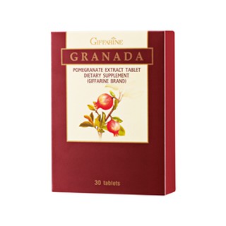 ภาพขนาดย่อของภาพหน้าปกสินค้าส่งฟรี ไม่มีขั้นต่ำ Granada Giffarine  สารสกัดจากทับทิม อาหารเสริม กรานาดา (ชนิดเม็ด) ทับทิมเม็ด จากร้าน giffarinemall บน Shopee ภาพที่ 4