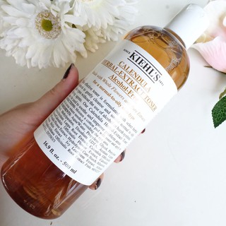 ส่งฟรี Kiehls Calendula Herbal-Extract Toner Alcohol-Free 500ml โทนเนอร์ OCT02