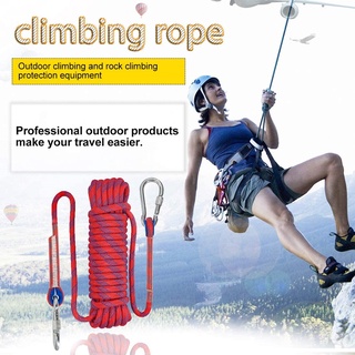 สินค้า เชือกปีนเขา 14 mm. ยาว 20 เมตร ส่งฟรี เก็บเงินปลายทาง เชือกปีนเขา อุปกรณ์ปีนเขา เชือกโรยตัว อุปกรณ์โรยตัว climbing rope