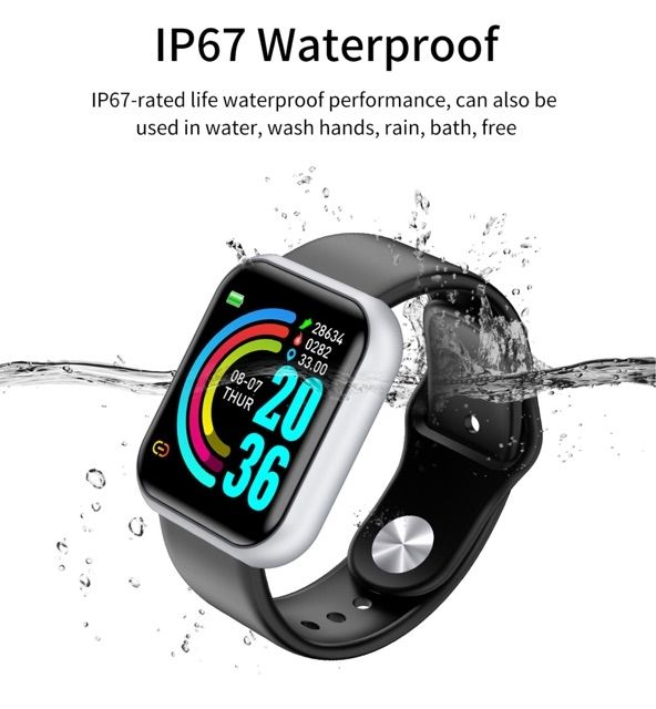 smart-watch-d20นาฬิกาข้อมืออัจฉริยะกันน้ำได้