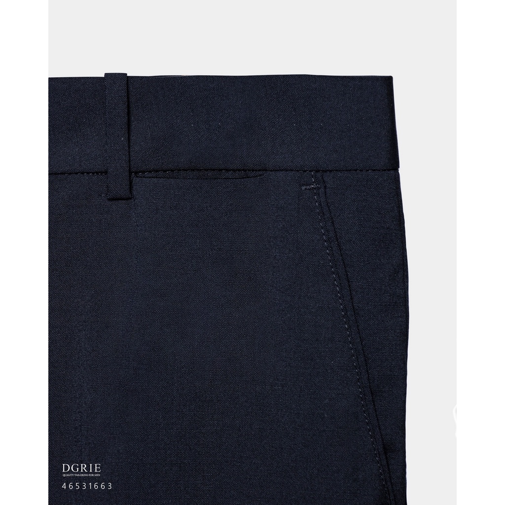 dgrie-premim-dark-navy-wool-spandex-pants-กางเกงสีกรมผ้าสแปนเด็กซ์