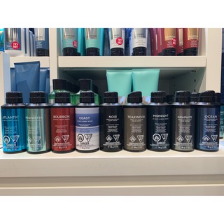 Bath &amp; Body Works รุ่น Mens Collection Body Spray และ Shower gel กลิ่น Noir ,Coast , Marble , Smoked Old Fashioned ,