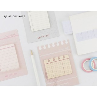 Sticky Note กระดาษโน๊ต ลายเส้น