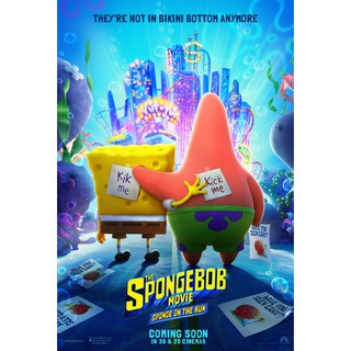 หนัง DVD The SpongeBob Movie Sponge on the Run (2020) สพันจ์บ็อบ ผจญภัยช่วยเพื่อนแท้