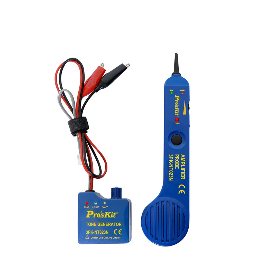 PRO'S KIT 3PK-NT023N เครื่องค้นหาคู่สายโทรศัพท์ แลน Tone and Probe ...