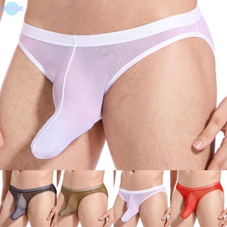 ◀READY▶Men Briefs Underwear Elephant Nose Sexy See-through Panties Underpants Mesh brand new and high quality# Good Quality