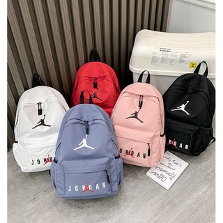 Jordanใหม่สไตล์กีฬากระเป๋าเป้สะพายหลังผู้ชายและผู้หญิงที่เดินทางมาพักผ่อนคอมพิวเตอร์อเนกประสงค์กระเป๋าเดินทางกระเป๋านักเ