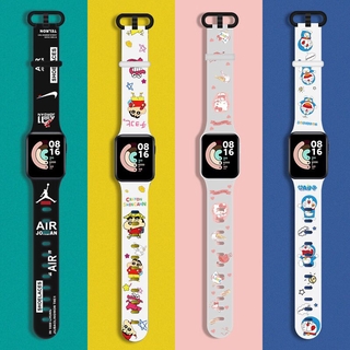 สินค้า REDMI สายนาฬิกาข้อมือ ซิลิโคน พิมพ์ลายการ์ตูน สําหรับ Xiaomi Mi Watch Lite