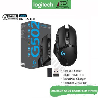 LOGITECH MOUSE(เม้าส์)OPTICA Wireless Gaming รุ่นG502 LIGHTSPEED(ประกัน2ปี)