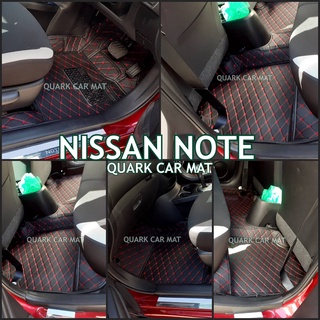 พรม6D NISSAN NOTE นิสสัน โน๊ต เต็มภายใน ตรงรุ่น ของแถม3รายการ